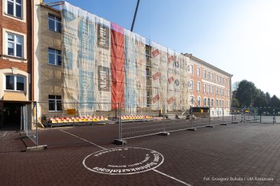 zdjęcie z modernizacji III Liceum Ogólnokształcącego, fot. Grzegorz Bukała, Urząd Miasta Rzeszowa